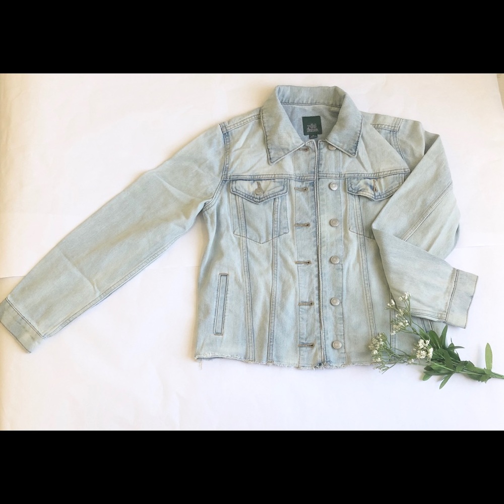 Light was denim jacket!